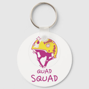 Quad Squad Keychain