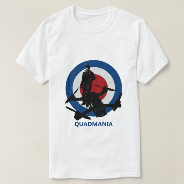 Quadmania T-Shirt (Design Front)