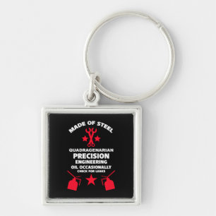 Quadragenarian Birthday Keychain