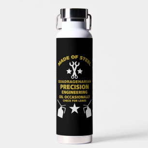 Quadragenarian Birthday Water Bottle