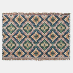QUADRANT GOTHIC STYLE THROW BLANKET