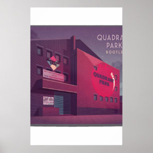 Quadrant Park Nightclub Bootle Poster