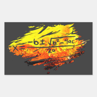 Quadratic Formula I Math Formula I Funny Symbol T- Sticker