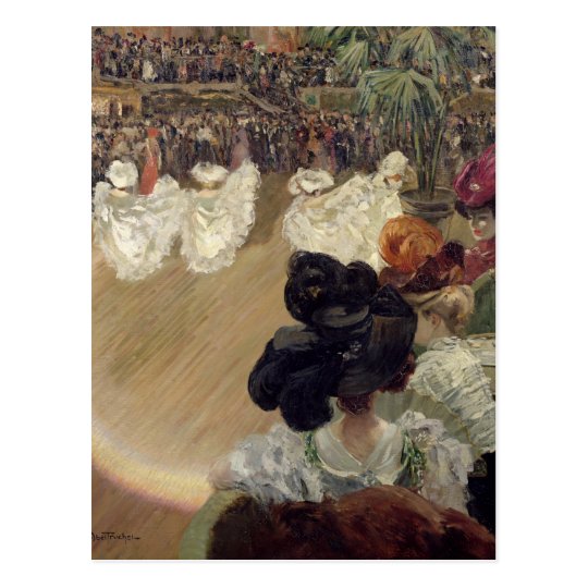 Quadrille at the Bal Tabarin Postcard