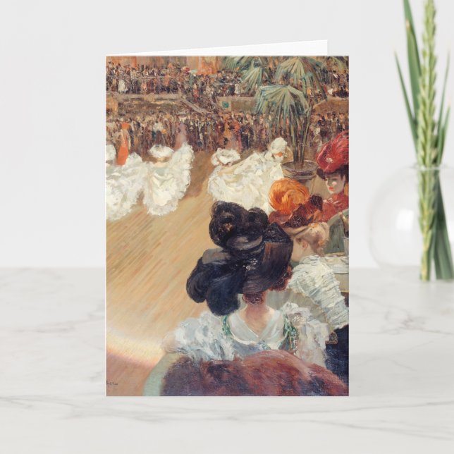 Quadrille au bal Tabarin | Louis Abel-Truchet Card (Front)