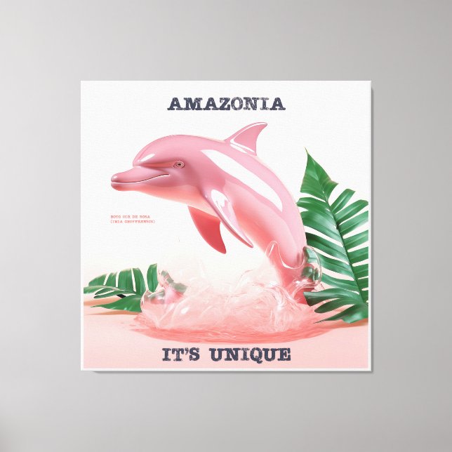 Quadro Amazônia — It's Unique - Rosa Mill Canvas Print (Front)