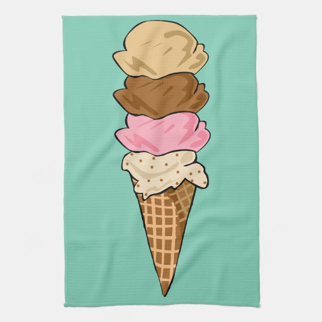 Quadruple Dip Kitchen Towel (Vertical)