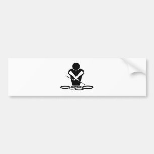 Quads - Tenor Drums - Toms Bumper Sticker