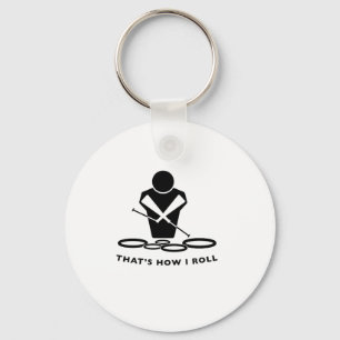 QUADS - TENORS - THAT'S HOW I ROLL KEYCHAIN