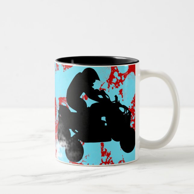 quads. Two-Tone coffee mug (Right)