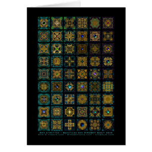 Quadtiles une carte d'édredon