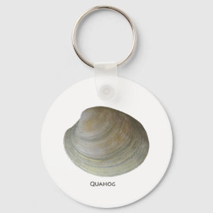 Quahog Clam Keychain