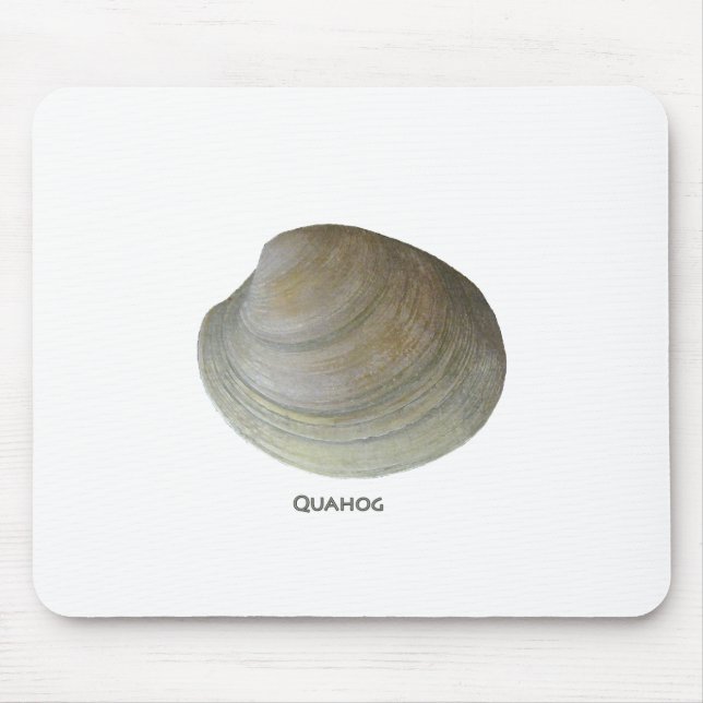 Quahog Clam Mouse Pad (Front)