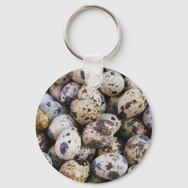 Quail Eggs Keychain (Front)