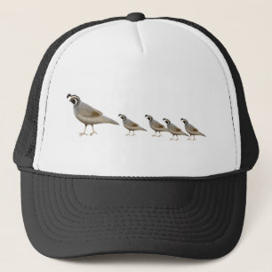 Quail Family Trucker Hat
