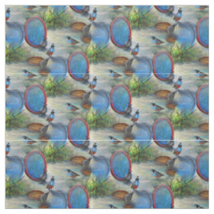 Quail Garden Fabric