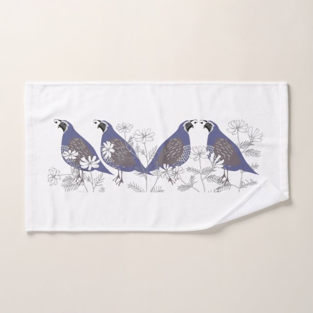 Quail Hand Towel (Hand Towel)