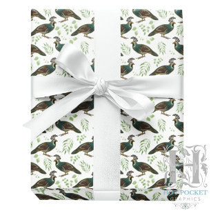 Quail Wrapping Paper