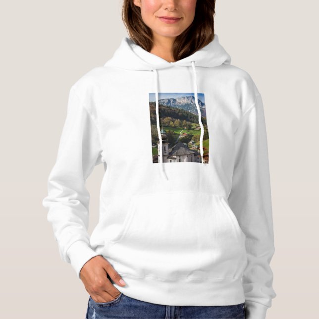Quaint bavarian village, Germany Hoodie (Front)