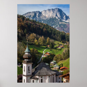 Quaint bavarian village, Germany Poster