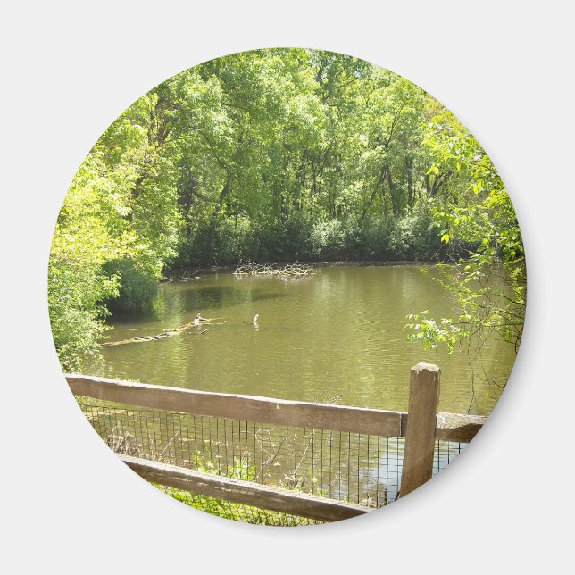 quaint bridge magnet (Front)