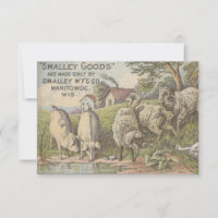 Quaint Farmhouse Animals Rustic Country Scene