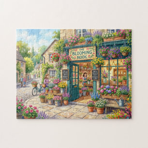 Quaint Flower Shop Jigsaw Puzzle