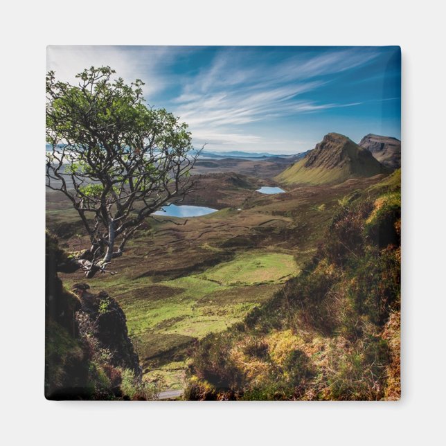 Quairaing, Île de Skye, Scotland Magnet (Devant)