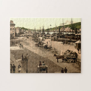 Quais c1900, puzzle denteux de Waterford de