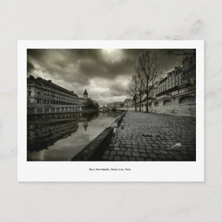 Quais de la Seine, Paris Postcard