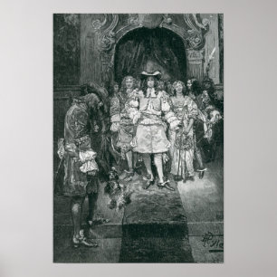 Quaker and King at Whitehall Poster