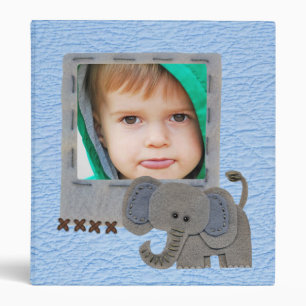 Quaker faux instagram photo quilt note book binder