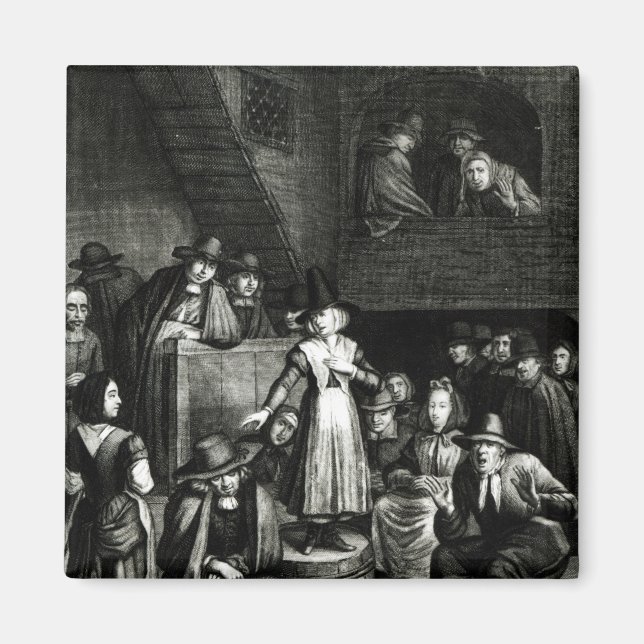 Quaker Meeting, 1699 Magnet (Front)
