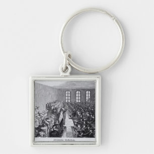 Quaker Meeting, Philadelphia Keychain