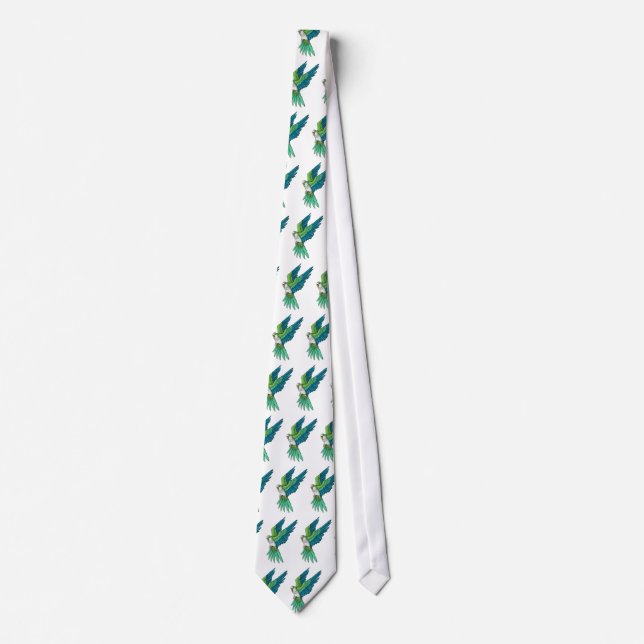 Quaker Parrot Tie (Front)