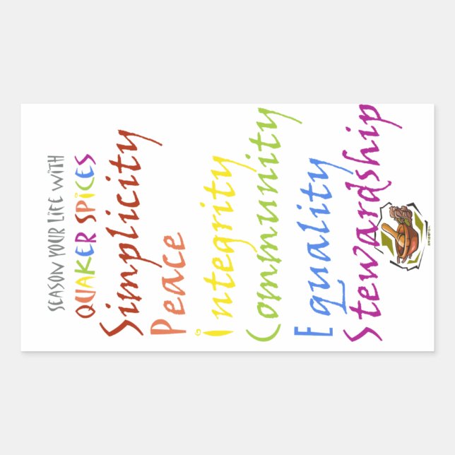 Quaker Spices Sticker (Front)