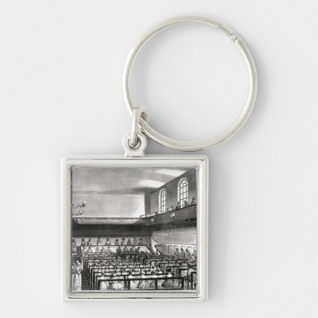 Quakers Meeting, from Ackermann's Keychain (Front)