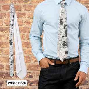 Quaking Aspen Three Bark Photograph Tie
