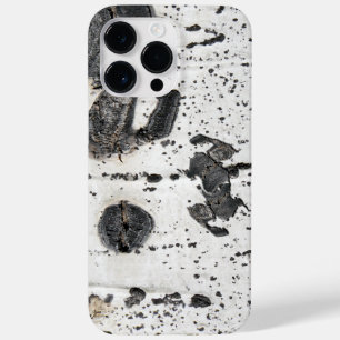 Quaking Aspen Tree White Bark Close-Up Photograph Case-Mate iPhone 14 Pro Max Case