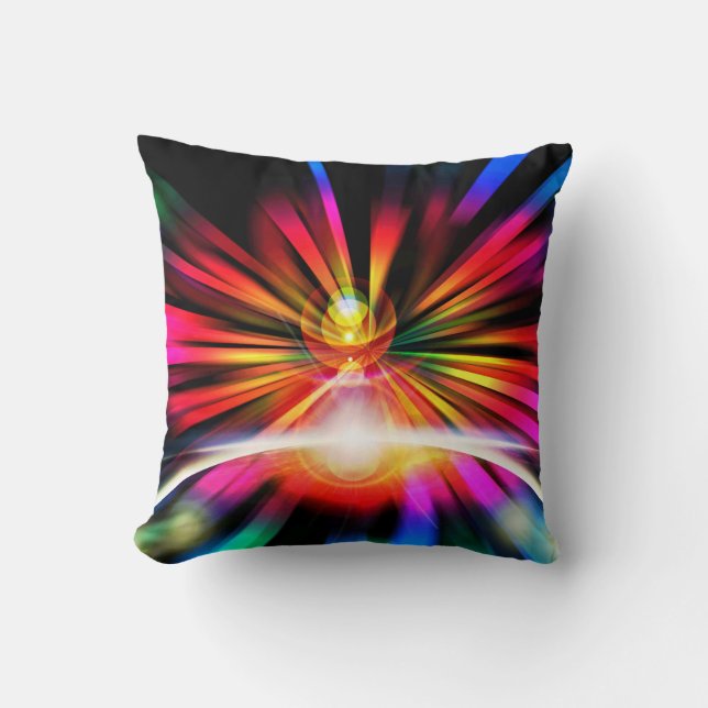 Qualia Throw Pillow (Front)