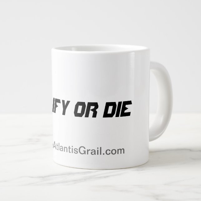 Qualifier ou mourir - Mug Jumbo (Devant droit)
