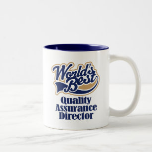 Quality Assurance Director Gift Two-Tone Coffee Mug