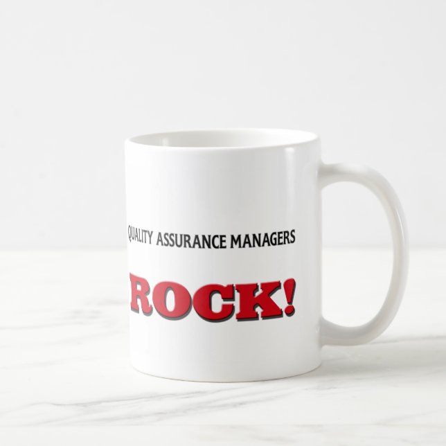 Quality Assurance Managers Rock Coffee Mug (Right)