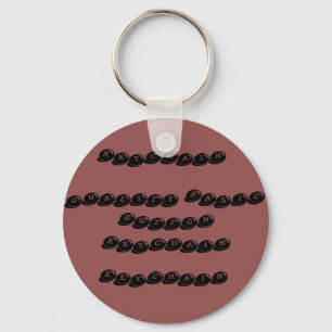 Quality button keychain