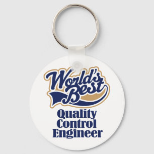 Quality Control Engineer Gift Keychain