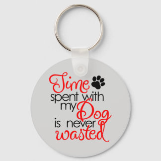 Quality Dog Time Keychain