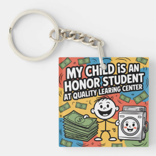Quality Learing Center Day Care Minnesota Keychain