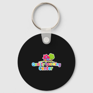 Quality Learning Center School Quote Keychain