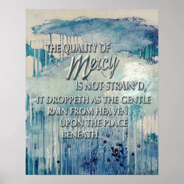 Quality of Mercy Poster (Front)