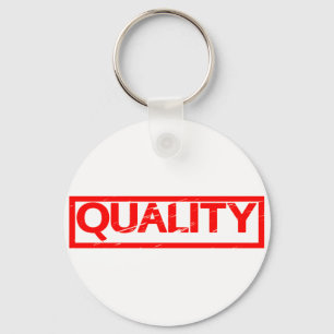 Quality Stamp Keychain